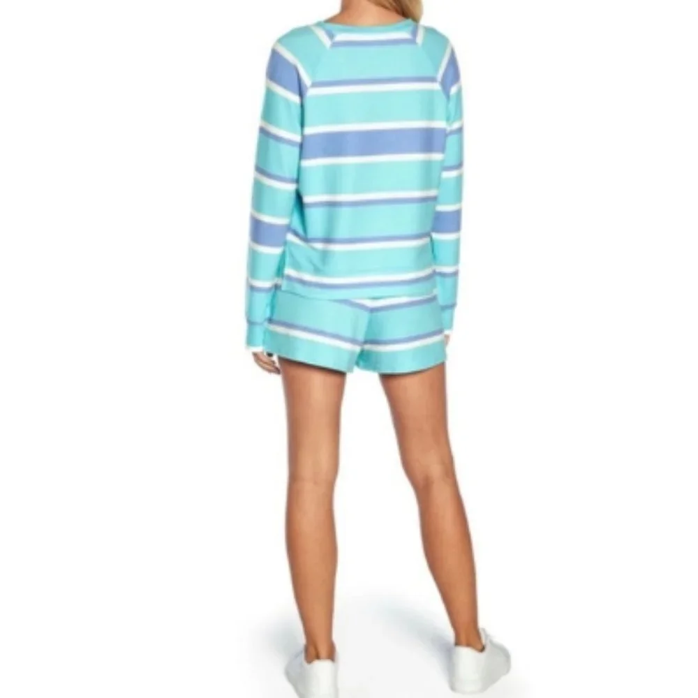 Wildfox Relaxed Color Block Ladies Lounge Set - Picture 7 of 15